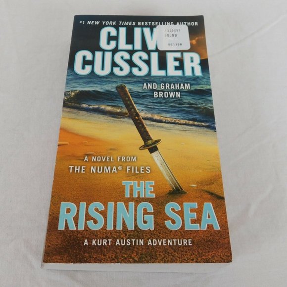 Lot 4 Clive Cussler NUMA Files PB Blue Gold Rising Sea Pharoahs Secret Zero Hour - Picture 10 of 11